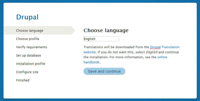 Choose language   Drupal.png
